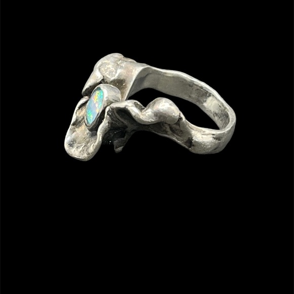 Vintage Frederick Prete one of a kind opal ring - Picture 4 of 6